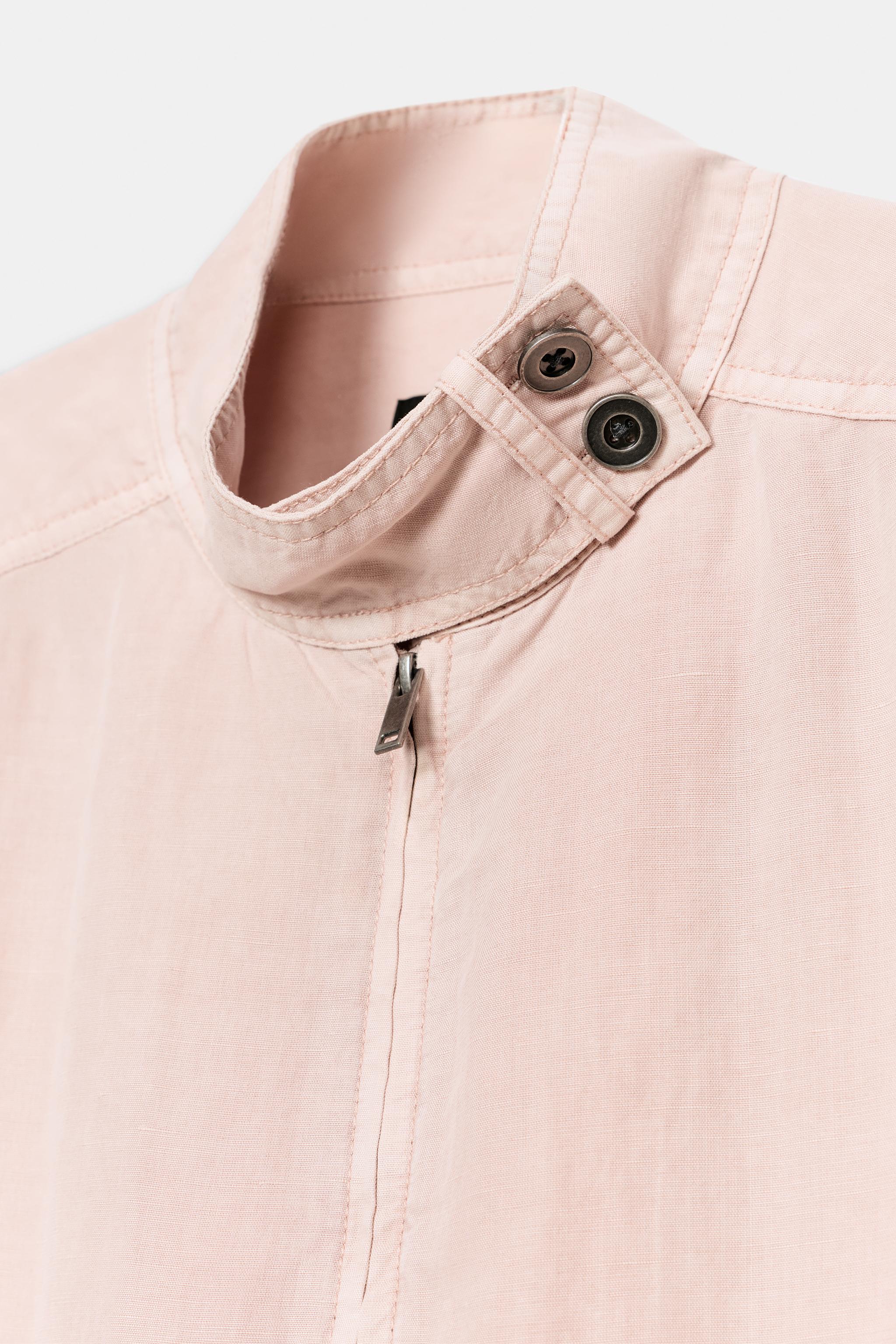 WASHED EFFECT POCKET JACKET